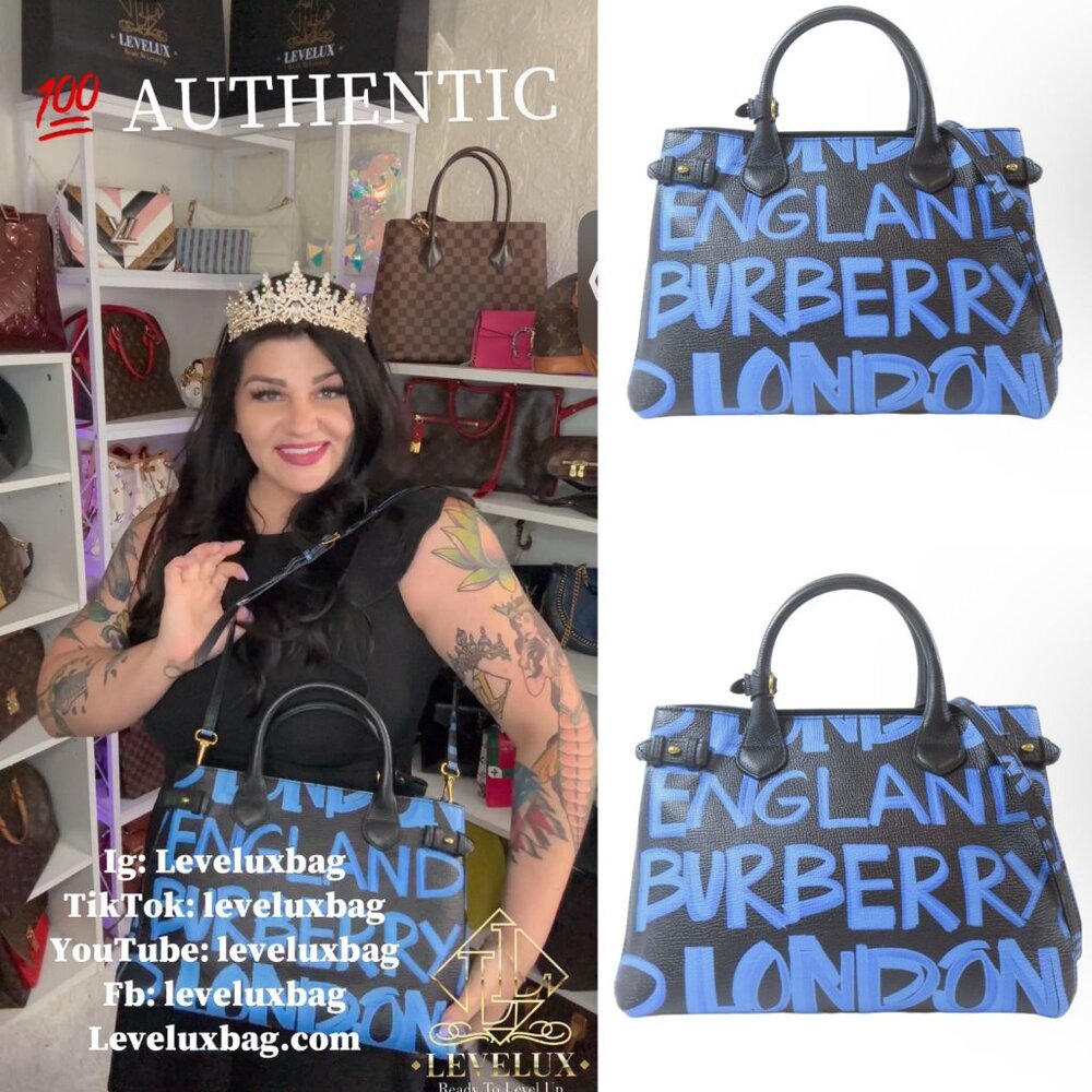 💎✨RARE FIND✨💎Authentic BURBERRY Satchel Bag - Picture 3 of 9